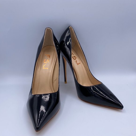 A FSJ Formal Pointed Toe Pumps High Heel Stile - Picture 2 of 10